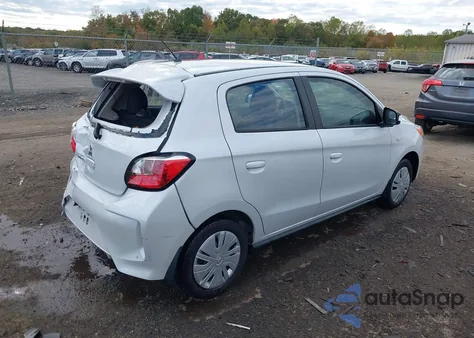2024 Mitsubishi Mirage Es/Le z USA, uszkodzony, nr VIN ML32AUHJ7RH015512